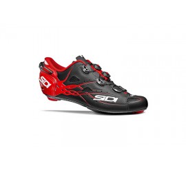 SCARPE SHOT MATT BLACK RED 45