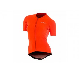 CYCLING WOMAN JERSEY ORANGE S