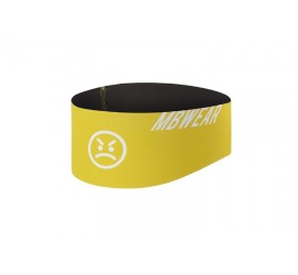 MB WEAR FASCETTA  SMILE GIALLA