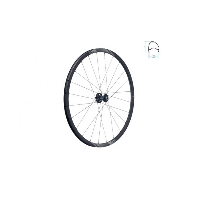 Coppia Ruote Posteriori Di Ricambio Exway X1 (85 Mm) – Nero/Bianco, Poliuretano 80A, Compatibili Con X1 Pro E Flex