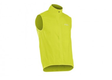 Northwave Vortex Gilet Da Ciclismo Uomo: Antivento, Impermeabile E Traspirante, Giallo Fluorescente, Taglia XXL (54), Con Stampe Riflettenti